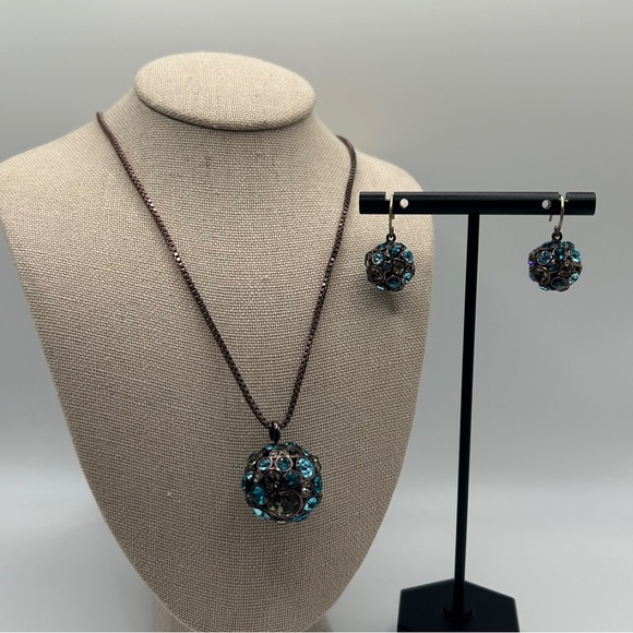 Fossil - Copper & Crystal Disco Ball Set - Picture 1 of 11